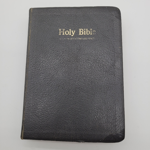 Other - KJV Thomas Nelson Holy Bible 1970 Red Letter Concise Dictionary Concordance